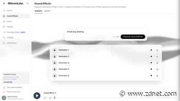 ElevenLab's AI sound effect generator has finally launched. Listen for yourself