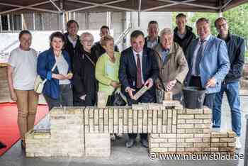 Regen gooide roet in het eten, maar inmiddels is bouw nieuwbouw De Waterdam volop bezig