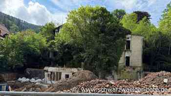 Försterberg Bad Wildbad: Die Räumarbeiten dauern noch an