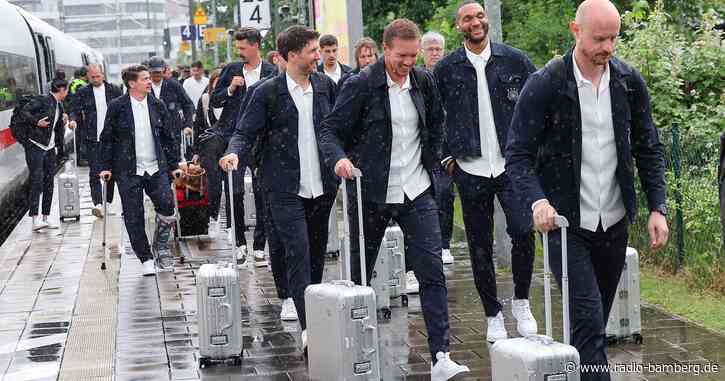 Fan-Show im Regen: DFB-Team bezieht EM-Quartier