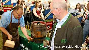 Weizenbierfest in Egenhausen: Unsicheres Wetter schreckt Besucher nicht