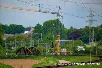 So lange dauern die Bauarbeiten an der Eisenbahnbrücke über die Else