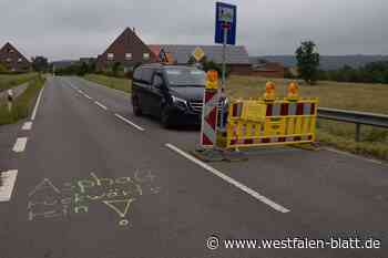 Bad Oeynhausen: Verzögerung bei Arbeiten an der Volmerdingsener Straße