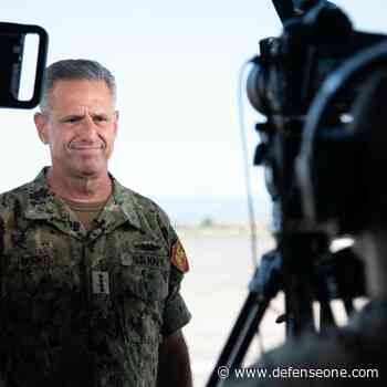 Former vice chief of naval operations arrested on bribery, conspiracy charges