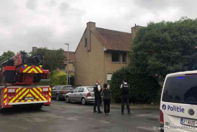 Keukenbrandje in Rollegem