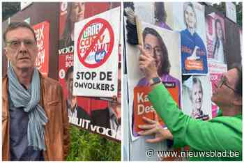 “Fake news, racisme en andere meningen intimideren in één”: politici walgen van affiche-actie van Voorpost