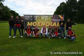 Zesde Moendial in Moen: “Ooit stond hier 3000 man te supporteren voor de Rode Duivels”