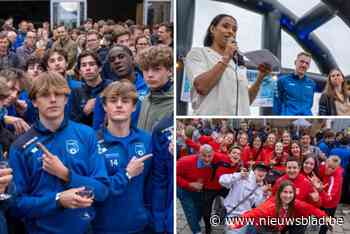 Puurs-Sint-Amands zet haar kampioenen in de bloemetjes