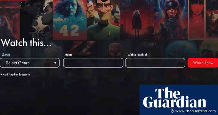A new AI service allows viewers to create TV shows. Are we doomed?