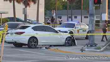 Police search for shooter on dirt bike in northwest Miami-Dade