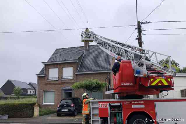 Schoorsteenbrandje in de Bozestraat
