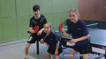 Ball in die Wiege gelegt: Eggstätter Familienbande sorgt in der Tischtennis-Szene für Aufsehen