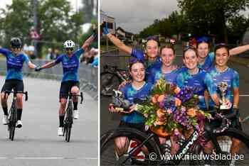 Australische Keeley Bennett krijgt in Kontich zege cadeau van ploeggenote, Nijlense ex-triatlete Chantal Fouwé rijdt zich in de kijker