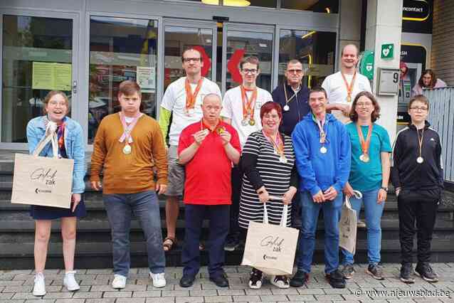 Kuurnse G-sporters gehuldigd na deelname aan Special Olympics