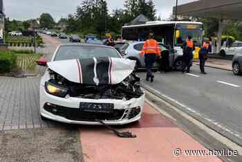 Kop-staartaanrijding in Waltwilder