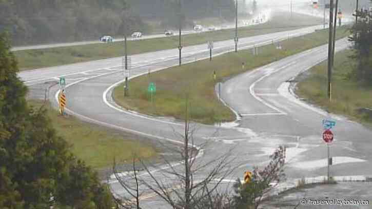 Risk of localized flooding Sunday through Fraser Valley