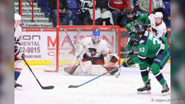 Brooks strikes first in Rocky Mountain Challenge, topping Surrey 5-2