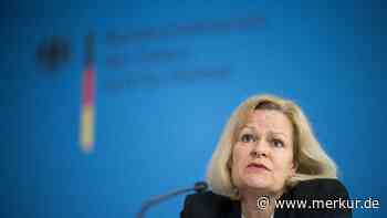 Überschwemmungen: Faeser sichert weitere Unterstützung zu