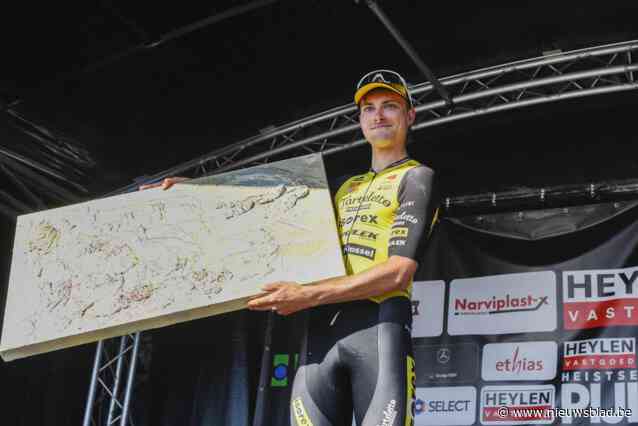 Mauro Verwilt pakt als beste klimmer net als vorig jaar de trofee Michaël Goolaerts: “Leuk om je gestelde doel waar te maken”