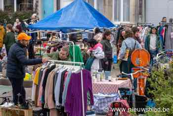 IN BEELD. Borgerhoutenaars amuseren zich op rommelmarkt op het Laar