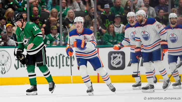 Oilers beat Stars, 1 win away from Stanley Cup berth