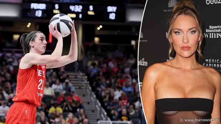 Hard foul on Caitlin Clark appears to leave golf influencer Paige Spiranac perplexed