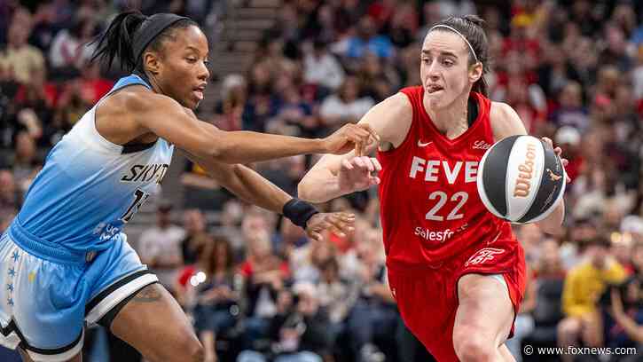 Caitlin Clark gets win in first matchup against college rival Angel Reese as Fever edge Sky