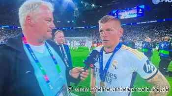 Kroos trifft auf „seinen“ ZDF-Reporter: Souveränes Wiedersehen nach CL-Finale