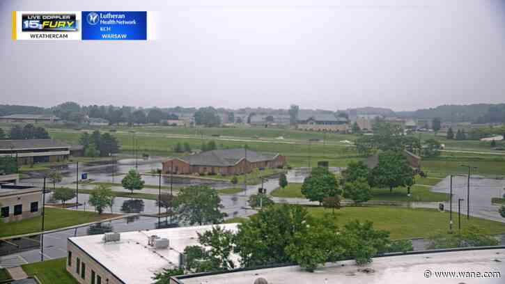 Periods of rain continue this evening