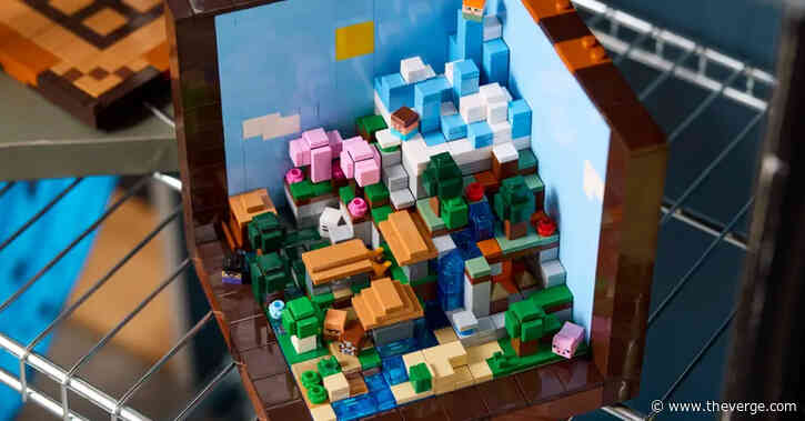 Lego debuts its first Minecraft set for adults