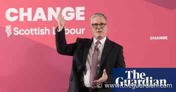 Labour flew private jet to Scotland, Keir Starmer admits – video