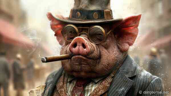 New meme coin Piggy Bankster (PIGS) coming to Solana amidst the memecoin frenzy