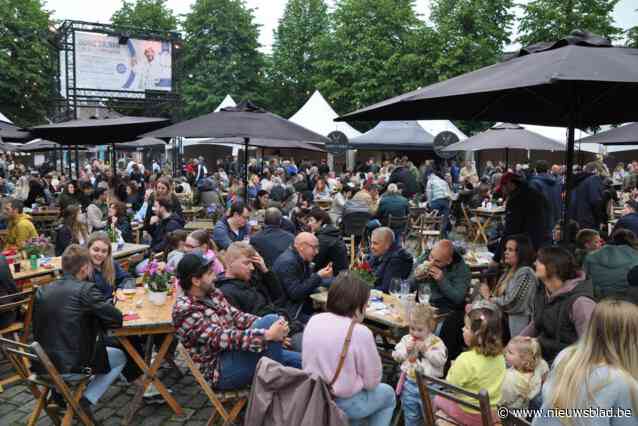 Genieten van heel wat lekkers op Moerzeeks Dorpsplein