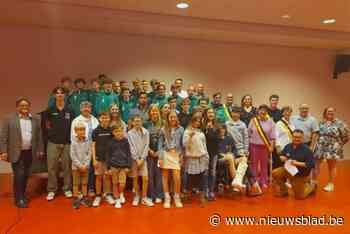 Sportkampioenen gehuldigd op Feest van de Sport