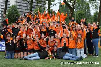 U15 van korfbalclub Vobako haalt treble binnen met winst in veldfinale