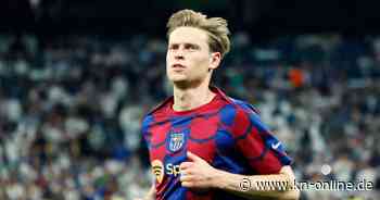 Kurzes Gespräch mit Flick: De Jong sieht Zukunft beim FC Barcelona