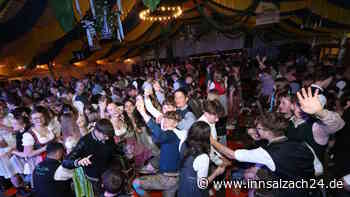 Super Stimmung auf dem Kraiburger Volksfest am Samstagabend
