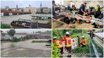 Das Hochwasser hält die Region in Atem: Einsatzkräfte im Dauereinsatz – Ein Überblick