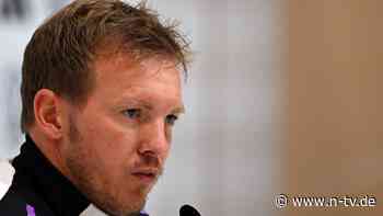 "Ein Wahnsinn": "Scheiß-Umfrage" macht Nagelsmann mächtig wütend