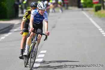 Jelle Heyns, vierde in Roosdaal-Pamel, blijft ereplaatsen verzamelen