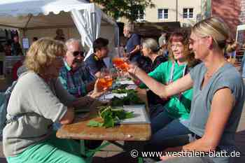 Gelungener Auftakt zum siebten Weinfest