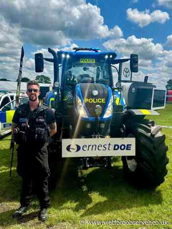 Hertfordshire police raise awareness of rural crime