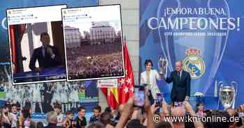 So feiert Real Madrid den Champions-League-Titel vor den Fans