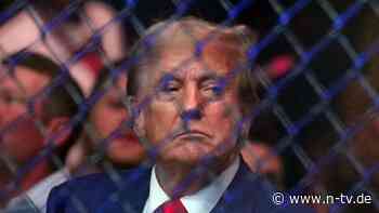 Nach dem Schuldspruch: Trump: Gefängnis wäre für mich in Ordnung