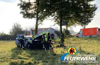 FW-MG: Hubschraubereinsatz nach Motorrad-Unfall