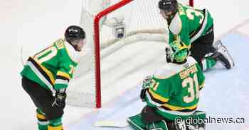 Last minute goal helps the Saginaw Spirit edge the London Knights 4-3 and win the 2024 Memorial Cup
