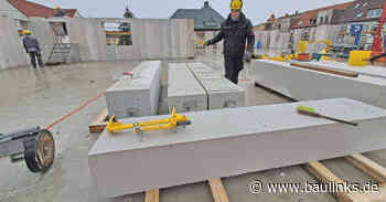 Ytong Porenbeton-Systemwandelemente (SWE) mit mehr Wandstärke