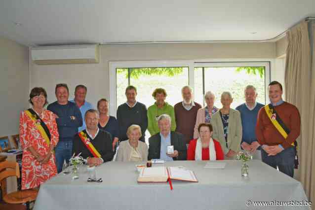 Briljanten huwelijksverjaardag voor Frans en Lucienne