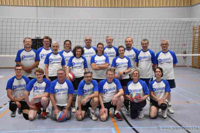 Recreatievolleybalclub Primus bestaat 50 jaar