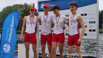 Koninklijke overwinningen voor Goudse junioren roeiers